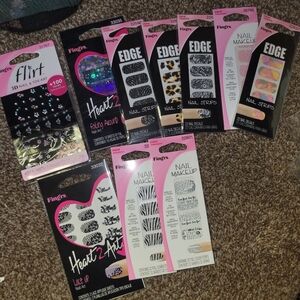 Nail Strips And Art Stickers Nail Accessories Set #1